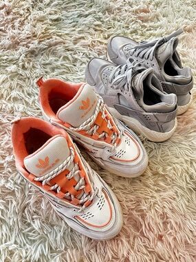 Bundle 3 pairs Nike Puma Adidas Sneakers Size 38